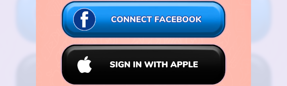 In Merge Chef 3D players can use integrations to connect their Facebook and Apple accounts