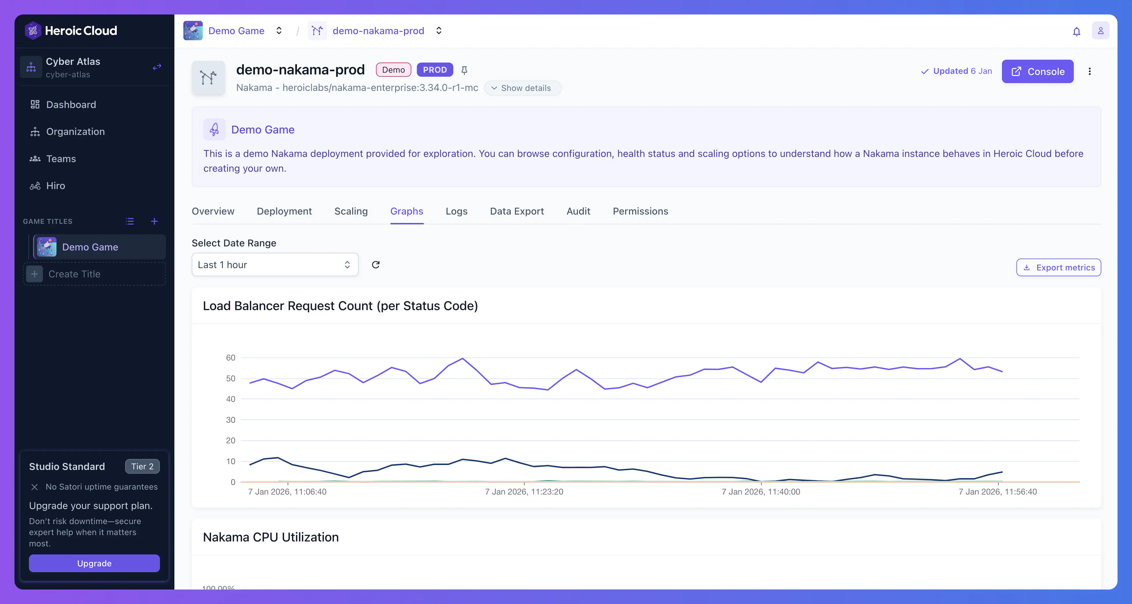 Nakama Deployment Graphs
