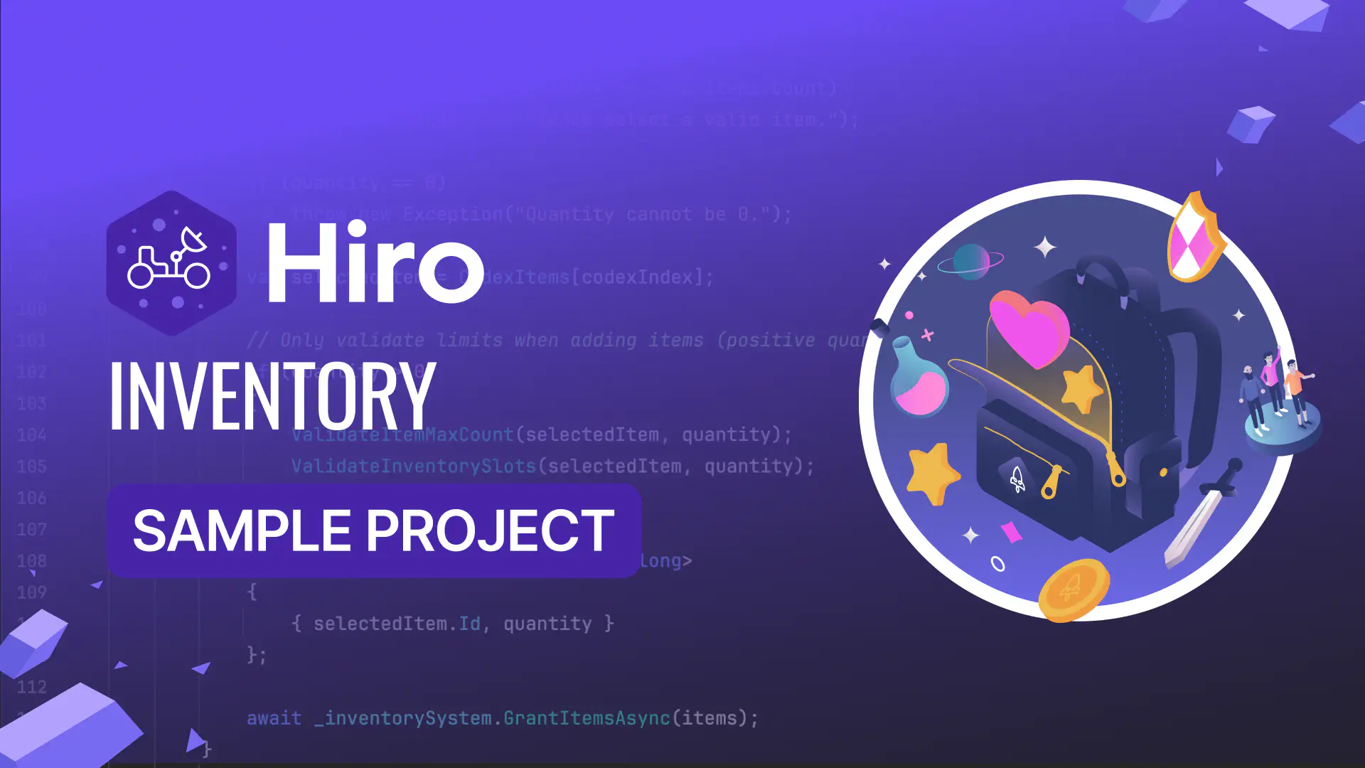 Hiro Inventory