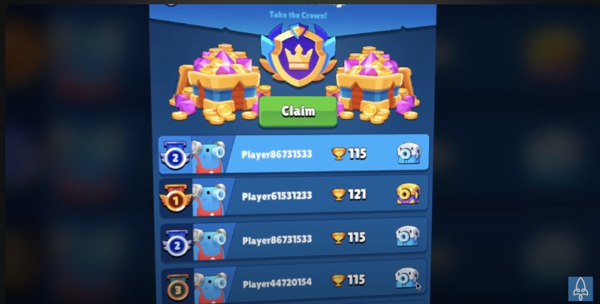 Event Leaderboard (Royal Match)