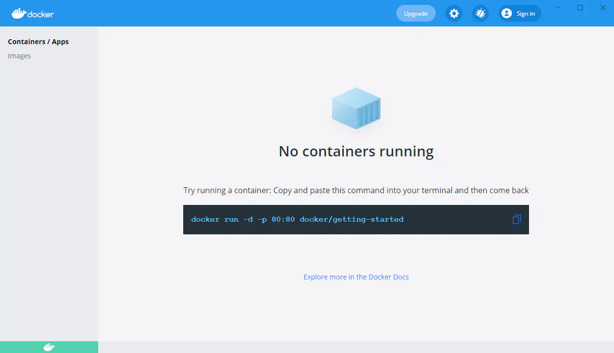 Docker Desktop