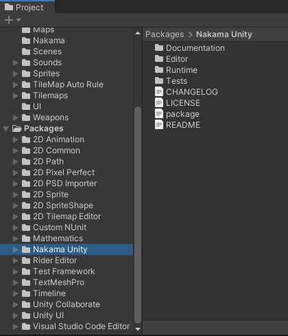 Nakama Unity Package