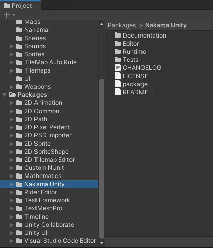 Nakama Unity Package