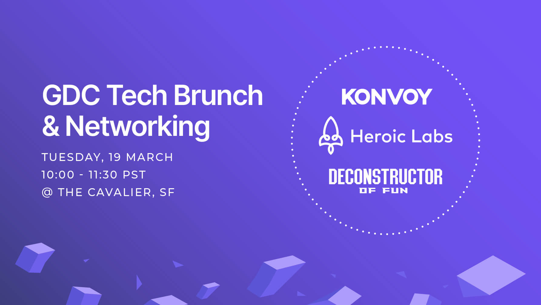 GDC 2024: Tech Brunch and Networking Hosted by Heroic Labs
