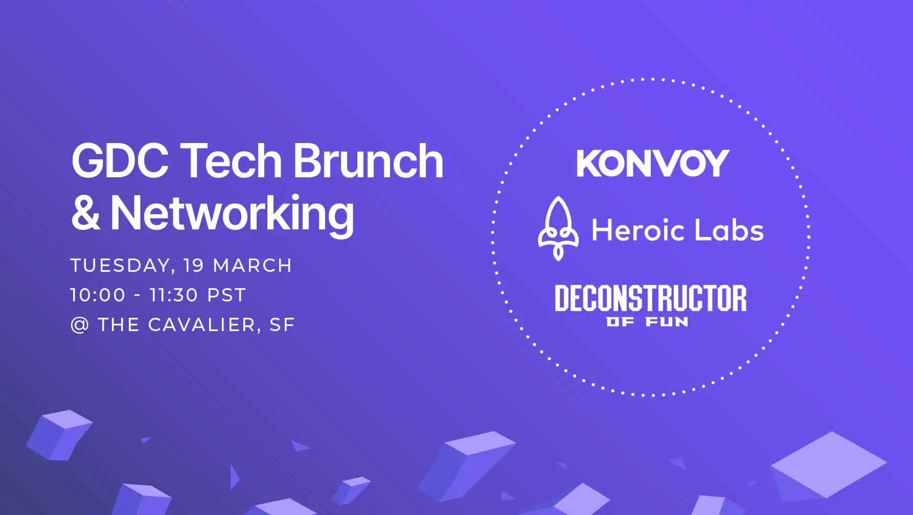 GDC 2024: Tech Brunch and Networking Hosted by Heroic Labs