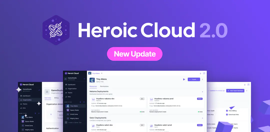 Heroic Cloud 2.0 announcement